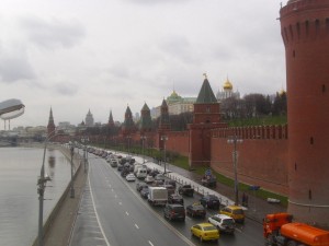 Kremlmauer am Moskwa-Ufer