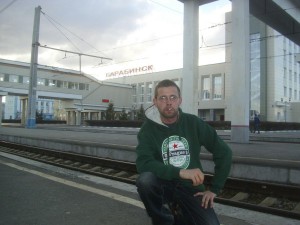 Am Bahnhof von Barabinsk
