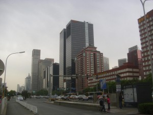 Straßenszene in Peking