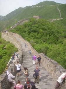 Ich auf der Chinesischen Mauer