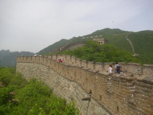 Die Mauer bei Mutianyu
