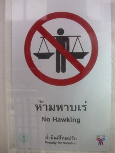 Bangkok: Auch dies kann verboten sein