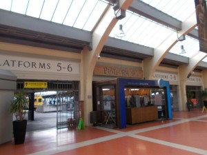 Wellington Hauptbahnhof: Hier gibt's Bahnsteig 9 3/4 wirklich :-)