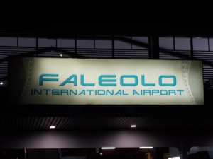 Faleolo - Der internationale Flughafen Samoas