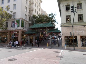 Eingangspforte zu Chinatown in San Francisco