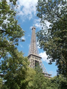 ... und den Eiffelturm
