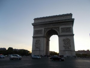 Triumpfbogen in Paris